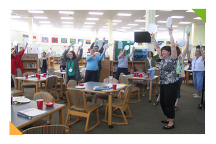 Educational consulting expert Kim Hughes leads a teacher workshop